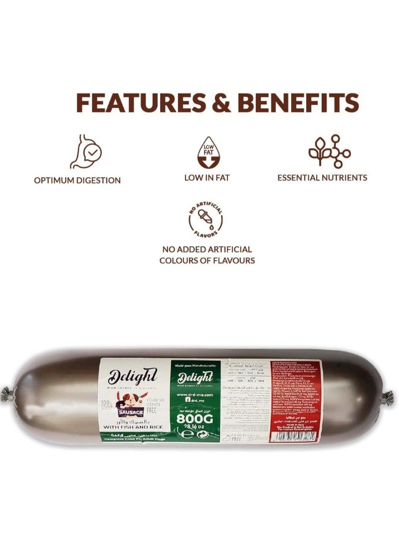 Delight Italian Sausage With Fish And Rice 800g - Image 2