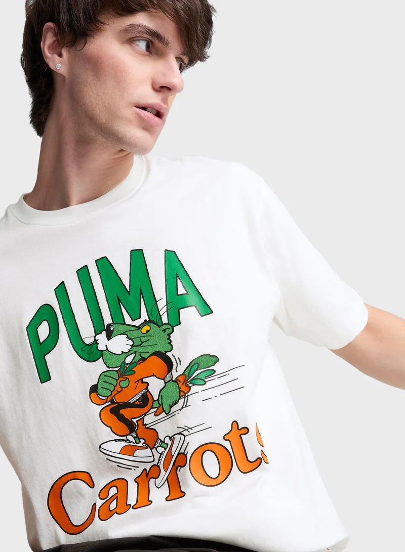 PUMA Carrots Graphic T-Shirt
