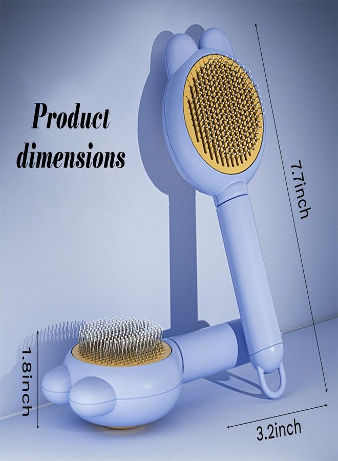 BOBOAR Cat Hair Brushes for Indoor Short Haired Cats, Deshedding Cat and Dog Brush for Shedding - Image 2