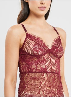 ELLA Lace Longline Slip Dress  - Image 3