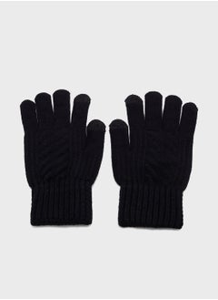 Robert Wood Knitted Gloves  - Image 2
