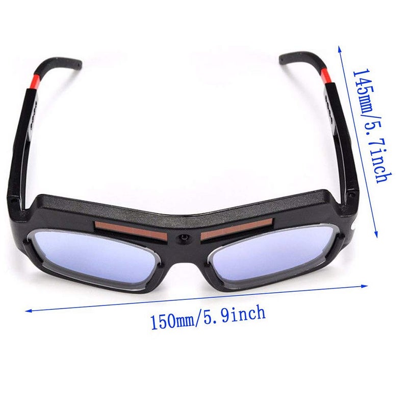 Sywan Solar Auto Darkening Welding Goggle Helmet Mask Safety Welding Glasses, Anti-Flog Anti-Glare Protective Goggles (1)  - Image 2