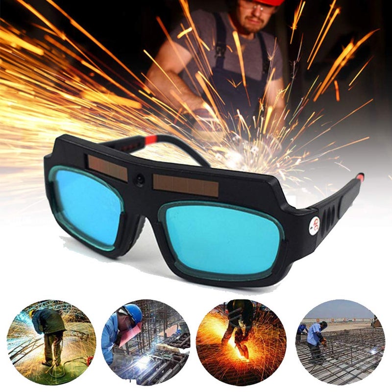 Sywan Solar Auto Darkening Welding Goggle Helmet Mask Safety Welding Glasses, Anti-Flog Anti-Glare Protective Goggles (1)  - Image 5