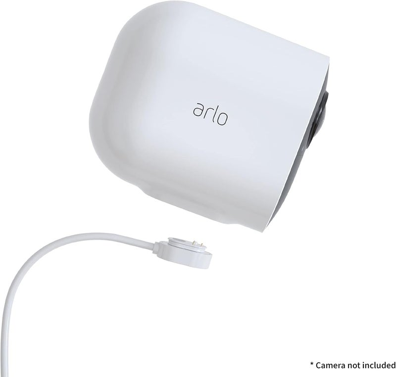 ARLO Outdoor Charging Cable - Certified Accessory - 25 ft, Weather Resistant Connector, Works with Pro 5S 2K, Pro 4, Pro 3, Ultra 2, Ultra, Floodlight, and Go 2 Cameras, White - VMA5600C - Image 4