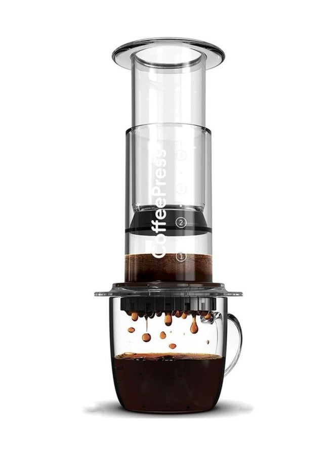 كي واي دي 3 في 1 مطبعة فرنسية وصانعة قهوة إسبرسو -مطبعة مخيمات متنقلة ومقهى للسفر، طبق خالي من الحطب كامل الجسم مع مذاق أملس، تصميم صغير للمنزل، المكتب، في الهواء الطلق - Image 1