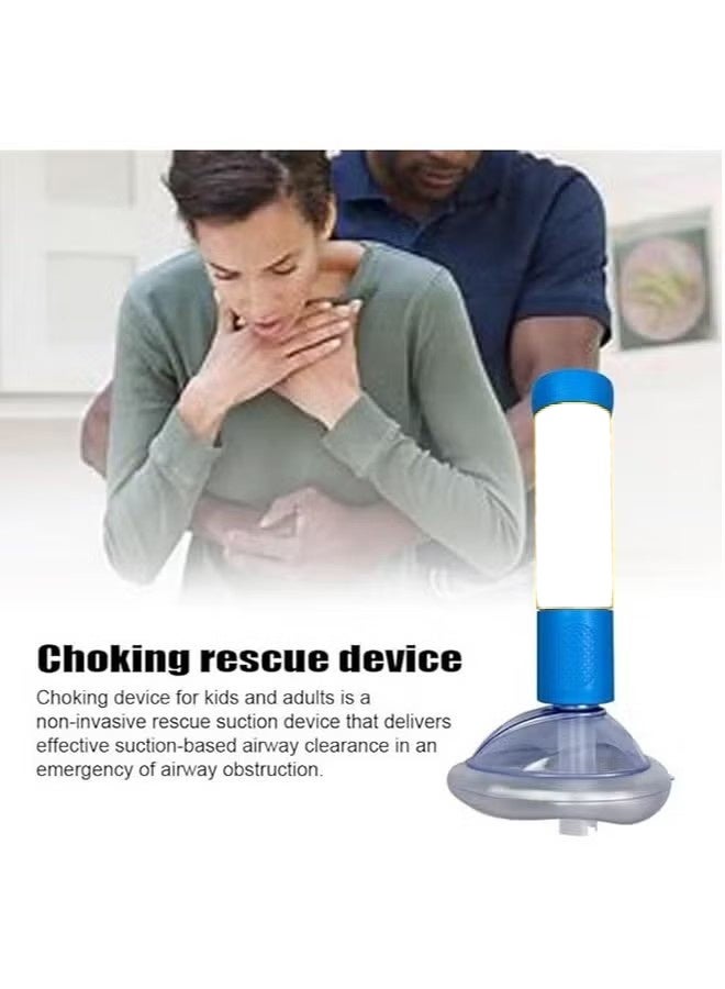 JS Children's and Adult Suffocation Rescue Devices with 1 Large and 1 Small Mask Breathing Trainer, Portable Emergency Suffocation Device Artificial Heart-Lung Device - Image 2