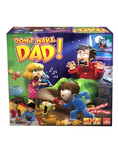 Goliath Goliath Sshh, Don't Wake Dad! | Tip-Toe Quietly or You'll Get Caught! | Kids Action and Reflex Board Game | For 2-4 Players | Ages 5+  - Image 1
