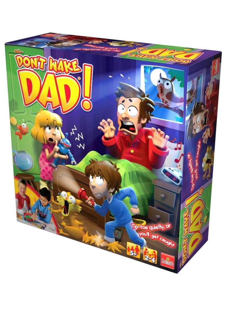 Goliath - Goliath Sshh, Don't Wake Dad! | Tip-Toe Quietly or You'll Get Caught! | Kids Action and Reflex Board Game | For 2-4 Players | Ages 5+ - Image 1