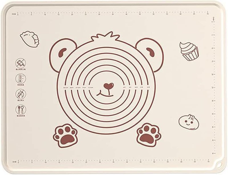 Silicone Pastry Mat Non-stick Rolling Mat for Baking Food-grade Silicone Kneading for Rolling and Pastries