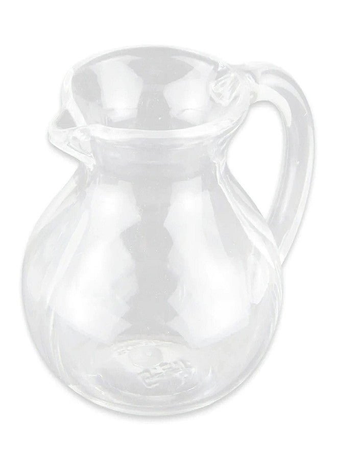 Get G.E.T. CM-300-PC-CL Restaurant Style Plastic Coffee Creamer Pitcher, 3 Ounce, Clear (Set of 12) - Image 2