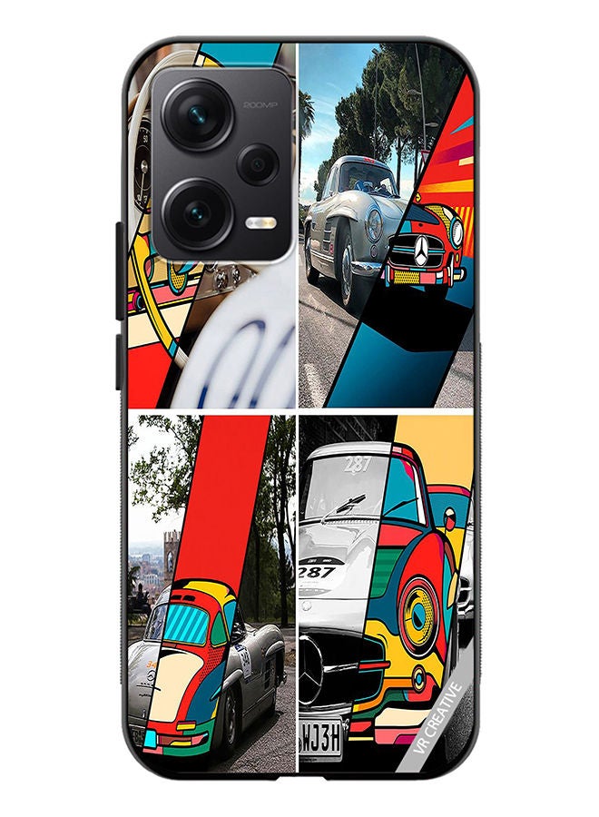 VR CREATIVE Protective Case Cover For Xiaomi Redmi Note 12 Discovery Mercedes-Benz Design Multicolour - Image 1