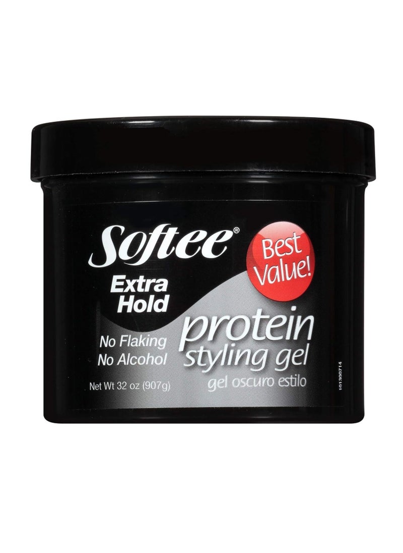 Softee Softee Extra Hold Protein Styling Gel 32 Oz 