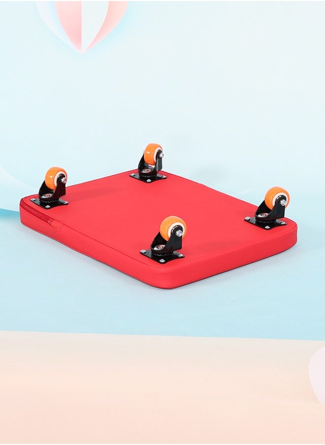 XIANGYU Soft Scooter Board With Plastic Casters Floor Gym Indoor Outdoor Activities  - Image 2