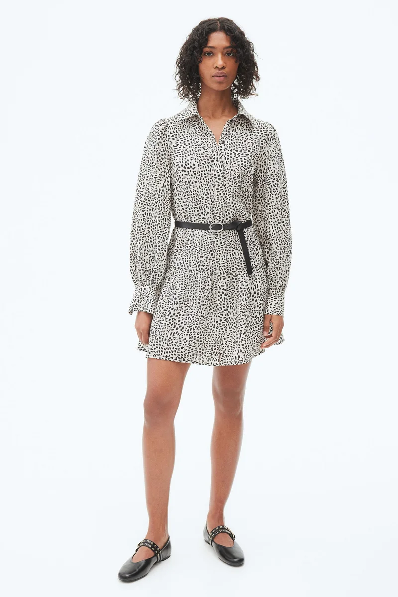 H&M Belted shirt dress