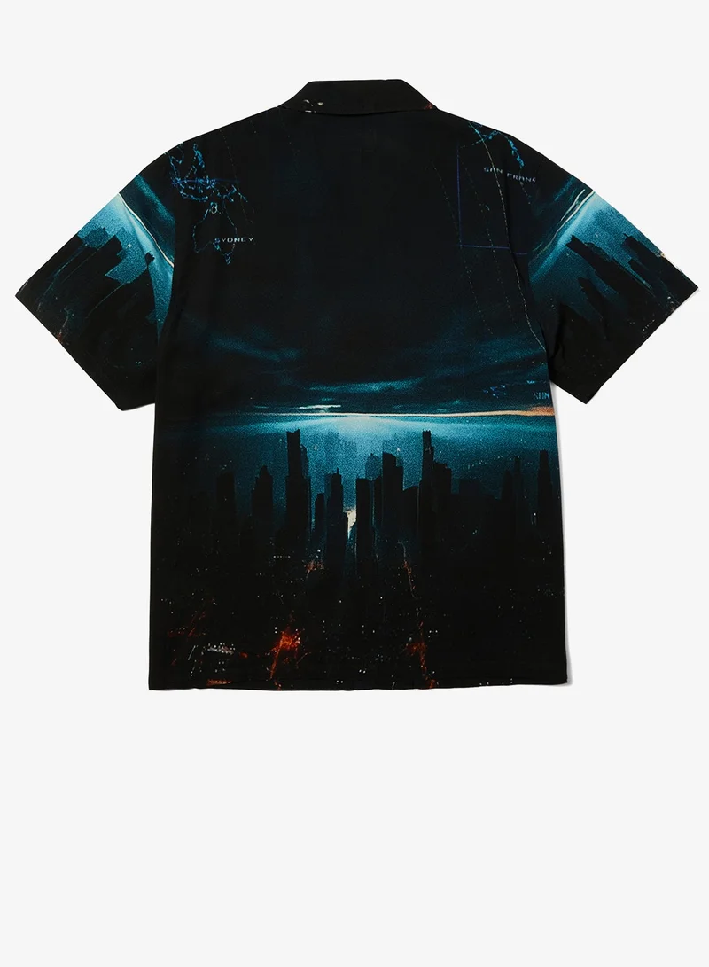 Huf  GROUND CONTROL SS RESORT SHIRT for Men | Best Price UAE