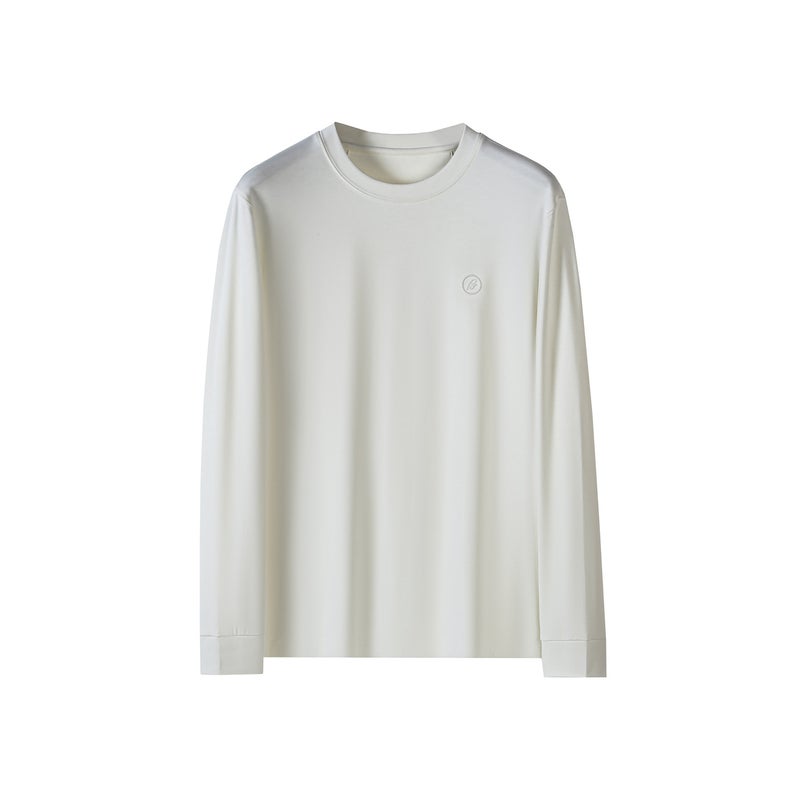 Autumn/Winter Long Sleeve Round Neck Men'S T-Shirt Casual Joker Fashion Classic Design [A006]] - Image 1