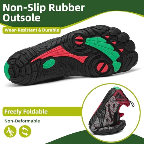 SAGUARO Womens Mens Barefoot Shoes Minimalist Trail Runner Wide Toe Box Zero Drop Outdoor Cross Training Shoe - Image 5