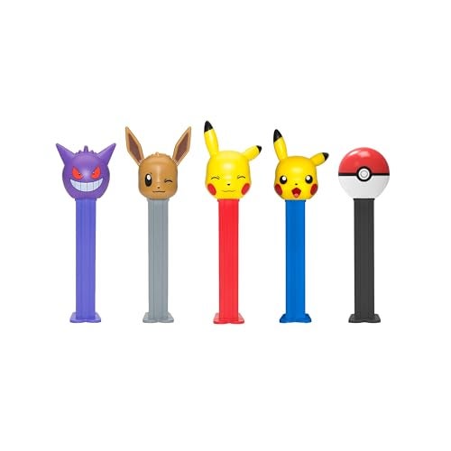 PEZ Pokmon PEZ Dispensers Party Pack  12 Count Individually Wrapped Candy  Collectible Dispensers Birthday Party Favors Gift Bags Event Treats Randomized Assortment - Image 5