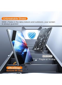 SNBFA 2 Pack Samsung Galaxy S25 Ultra Privacy Screen Protector Tempered Glass,Anti-Spy,Fingerprint Unlocking,Full Coverage,S25 Ultra Accessories,Case Friendly,Easy Installation  - Image 3