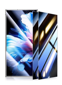 SNBFA 2 Pack Samsung Galaxy S25 Ultra Privacy Screen Protector Tempered Glass,Anti-Spy,Fingerprint Unlocking,Full Coverage,S25 Ultra Accessories,Case Friendly,Easy Installation  - Image 1