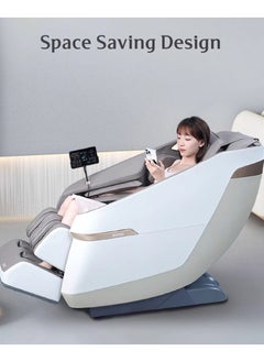 Jimny Massage Chair, Magnetic Massage Mechanism, 22 Auto Programs, Heat Theraphy, Zero Gravity, Intelligent Voice and Bluetooth - Massage Chair with 10 Years Warranty - Grey - pzsku/ZF9B7DA84639E1A23F7AAZ/45/_/1723191884/db1b0126-4b72-4b8f-a17c-b72ecca8ed53