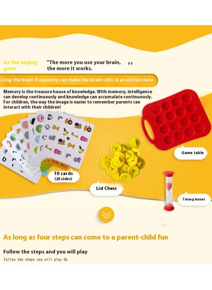 Fun Interactive Brain Training Memory Matching Pair Puzzle Board Game For Kids - Image 3