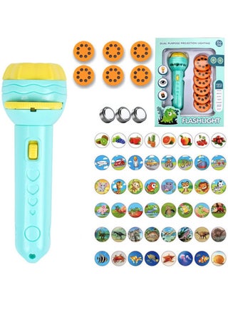 Kids Projector Slide Projector Flashlight with 42 Patterns Projector Torch with Animals Fruits Transports for Kids Early Education Learning Projector Toys (3 Years +) - pzsku/ZF9B7EAA89BFEA72E3F30Z/45/_/1730524954/91ee4d4c-faa7-46f8-863c-cf5ecc5ddcea