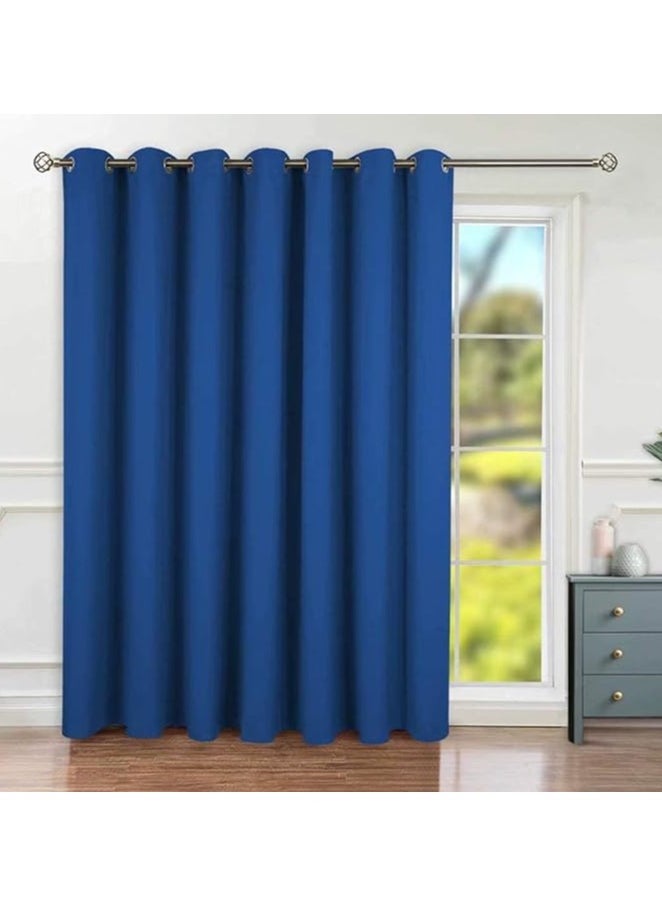 Intex Curtains House Luxury Blackout Curtains-Steel Grommets-Thermal Insulated Fabric-For Room Darkness - 1 Panel - pzsku/ZF9B7ED09D384BB2E4A05Z/45/_/1724278300/40e2ca2e-5648-4afe-a04b-48dfc321a2b4