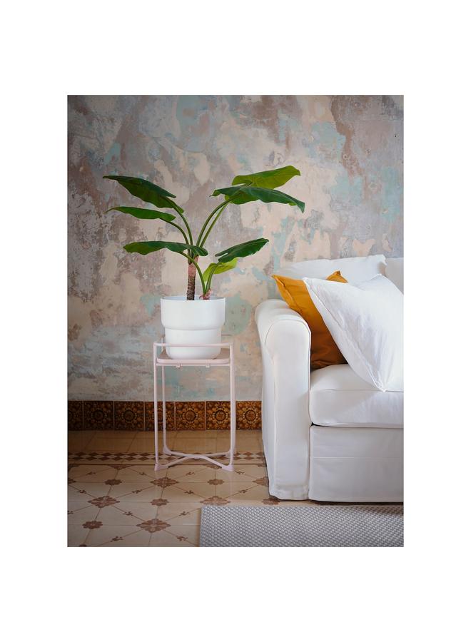 erorex Plant Pot, In/Outdoor White, 24 Cm - Image 2