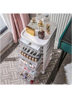 GGEROU Acrylic Clear Makeup Organizer and Storage Stackable Extra Large Skin Care Cosmetic Display Case with Pulley Makeup Accessories Beauty Skincare Product Organizer  - Image 3