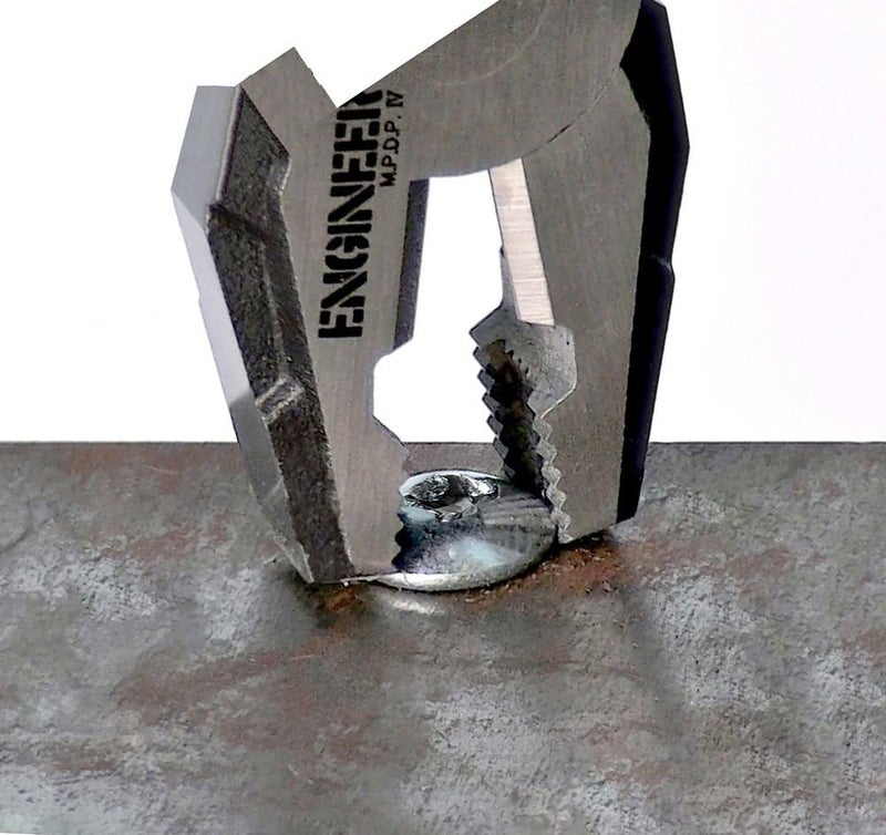 Engineer Heavy Duty Multi-function combi Gripping Pliers/Screw Extractors (non-slip jaws for quick removal of damaged screws). Made In Japan. pz-59 neji-saurus RX - Image 2