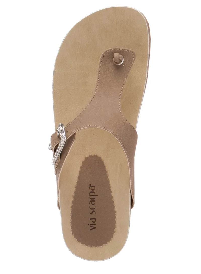 Via Scarpa Casual Flat Sandals