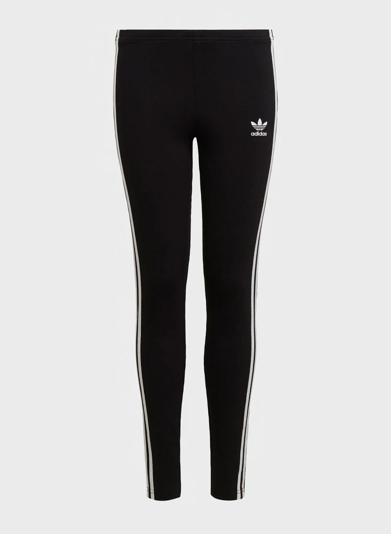 Adidas LEGGINGS Black Originals Kids TIGHTS