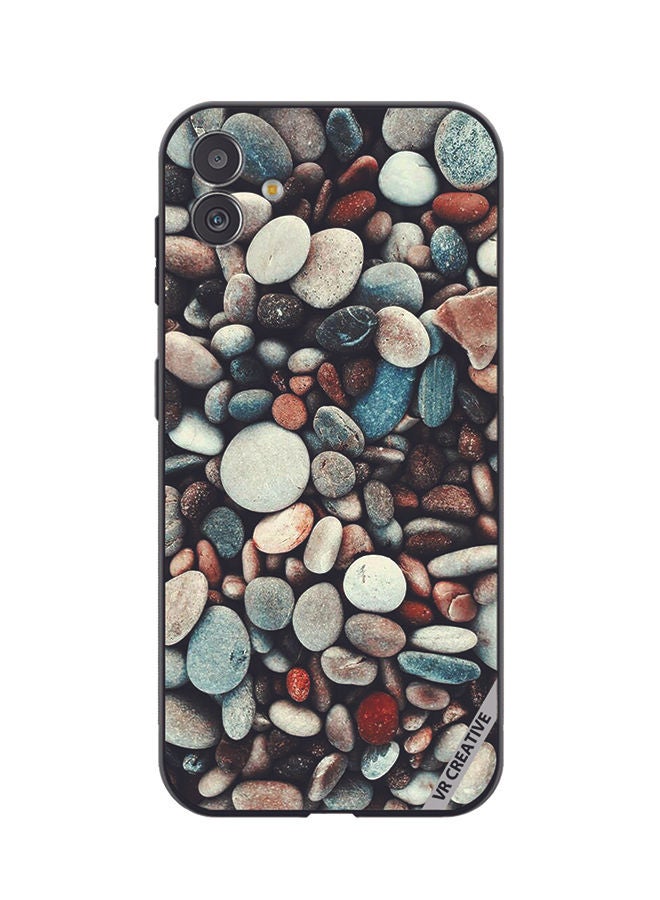 VR CREATIVE Protective Case Cover For Samsung Galaxy F14 Pebbles Design Multicolour - Image 1