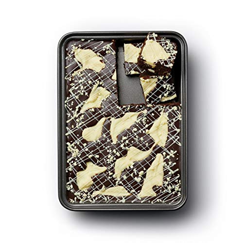 Master Class MasterClass Baking Tray for thinKitchen:, Non-Stick, Brownie Tin, Oven Tray for Traybakes, Carbon Steel, 34 x 20 cm, Grey - Image 2