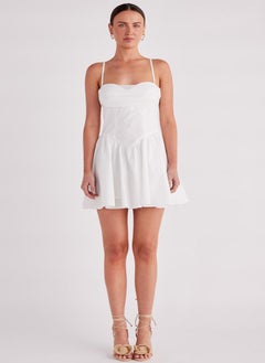 SNDYS Strappy Sweetheart Neck Dress  - Image 4