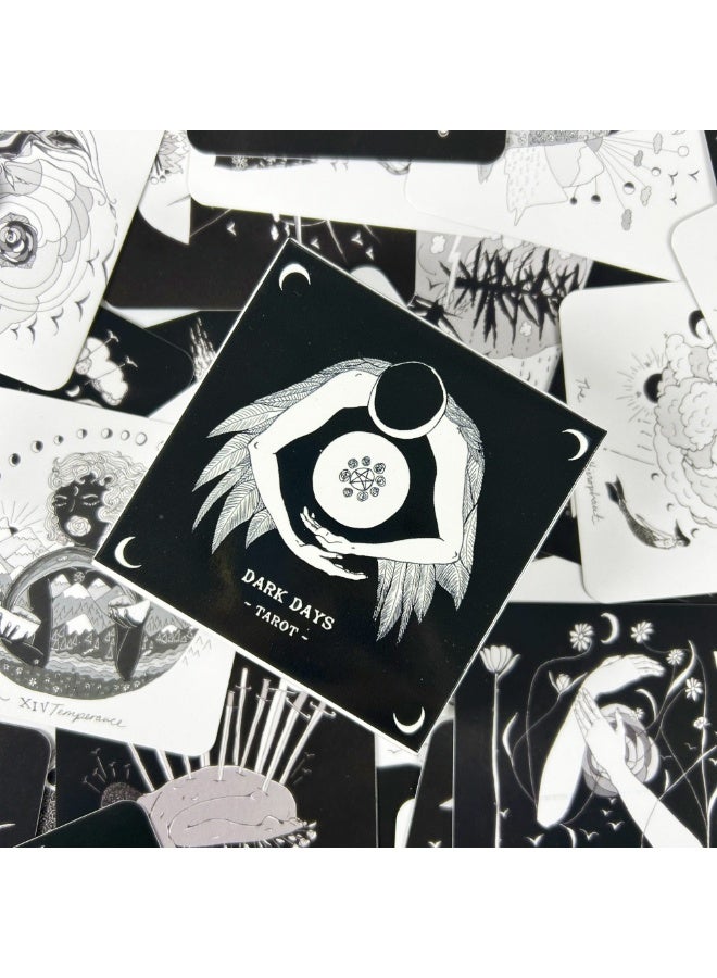 NIBEMINENT Dark Days Tarot Deck - Occult English Version - Future Prediction Divination Version - Image 3