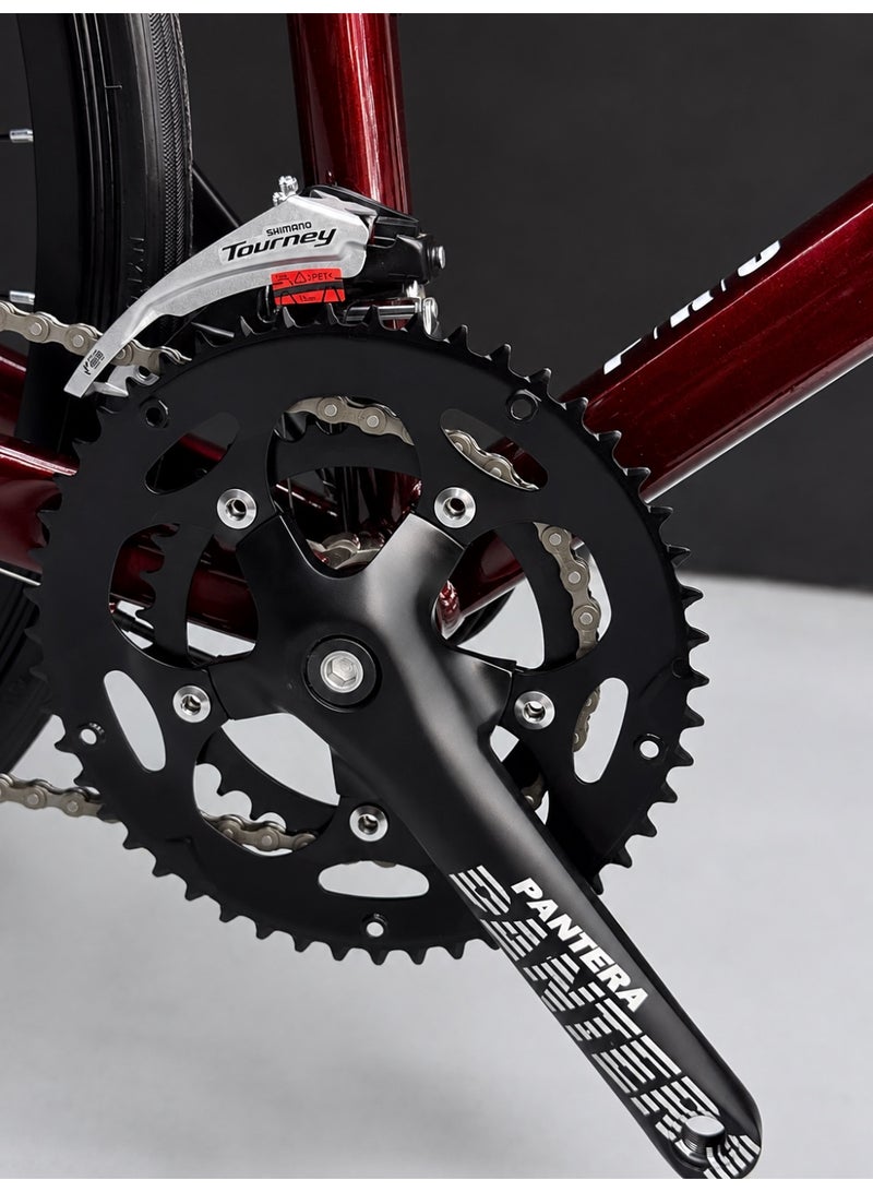 Pantera Road Bike – 52cm Aluminum Frame | Shimano Gears | Disc Brakes - Image 2