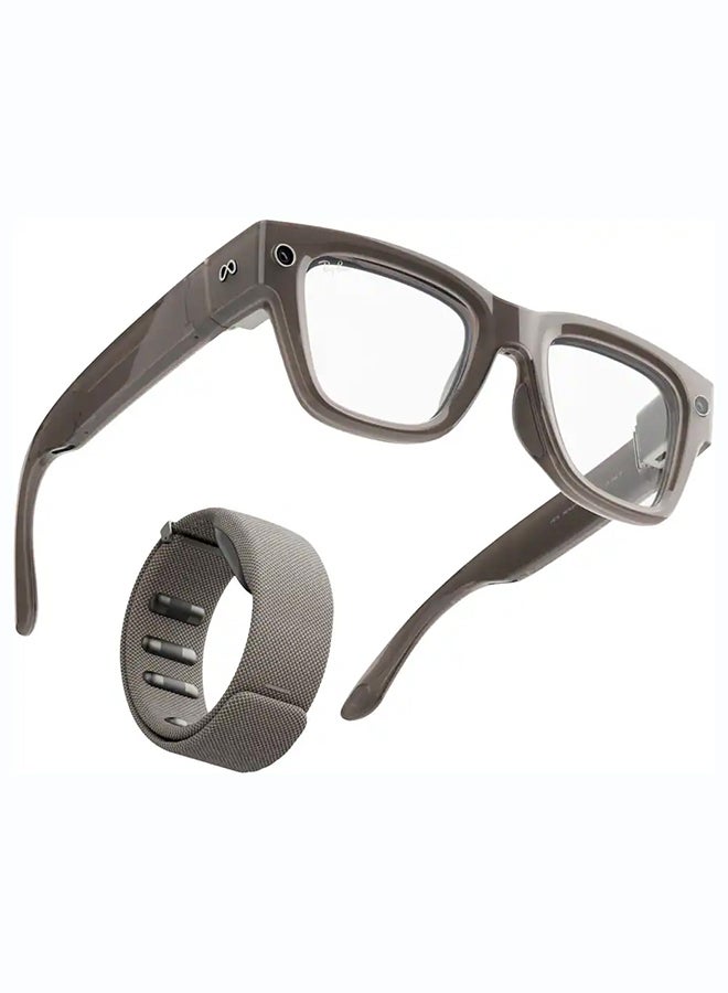 Meta - Ray-Ban Display & Neural Band | AI glasses with in-lens display, Large Size 3, Sand - Image 1