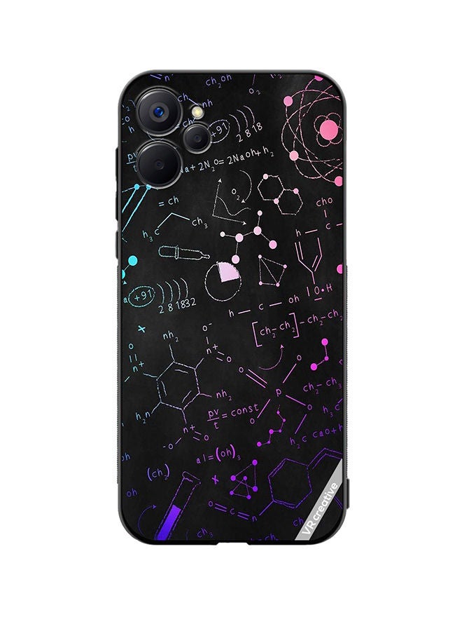 VR CREATIVE Protective Case Cover For Realme 9i 5G Chemistry Formula Design Multicolour - Image 1