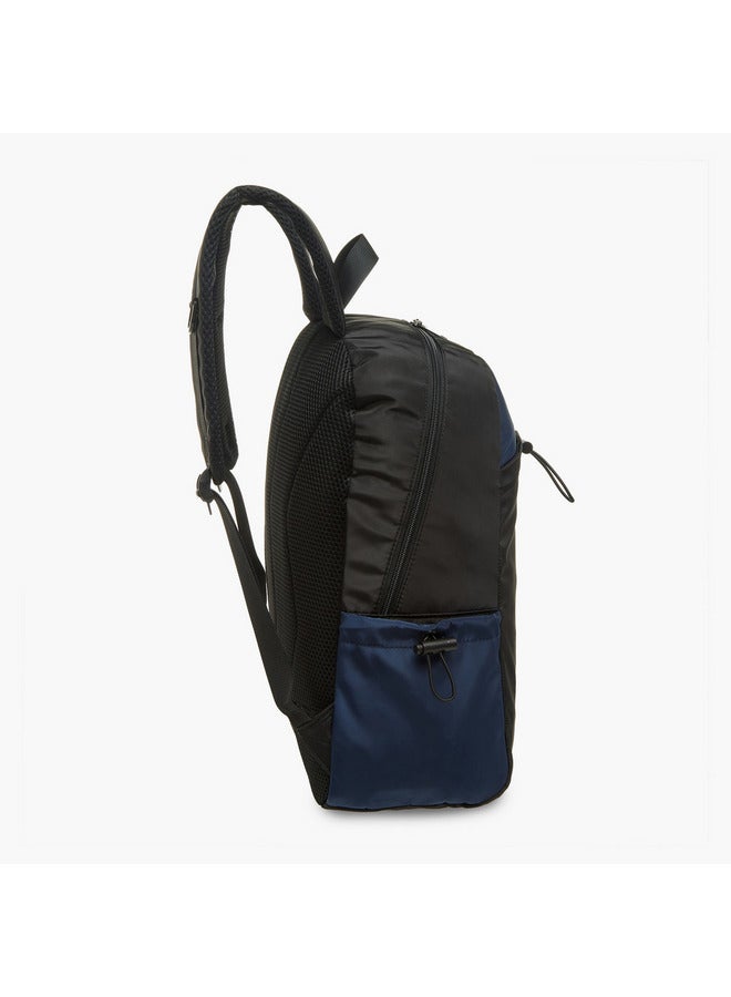 Kappa Boys Logo Print School Backpack with Adjustable Straps and Zip Closure - 17x31x43 cm - Image 3