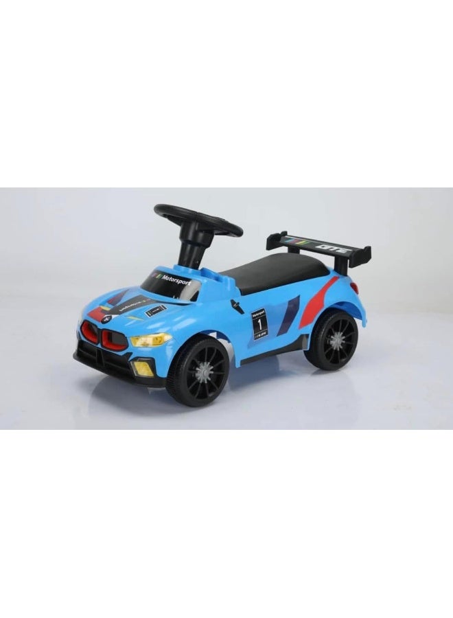 Push Car for 1+ Year + Weight Capacity up to 23kg (Blue)