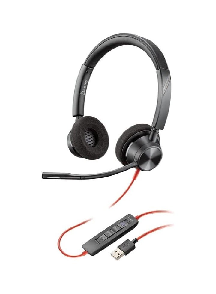 Plantronics BLACKWIRE 3320, BW3320-M USB-A - Image 1