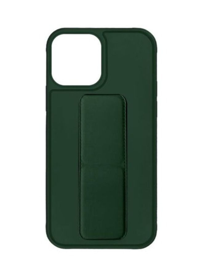 ACLIX iPhone 14 Pro Max Case with Hand Grip Foldable Magnetic Kickstand Wrist Strap Finger Grip Cover 6.7 inch Dark Green - Image 1