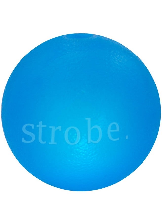 بيتستاجيز لعبة مضغ الكلاب Orbee-Strobe Ball Treat Dispensing، مصنوعة من مادة TPE المتينة الخالية من مادة BPA والرصاص والفثالات للمطاردة والاسترجاع والتدريب ((أزرق (3 بوصات))) - Image 2