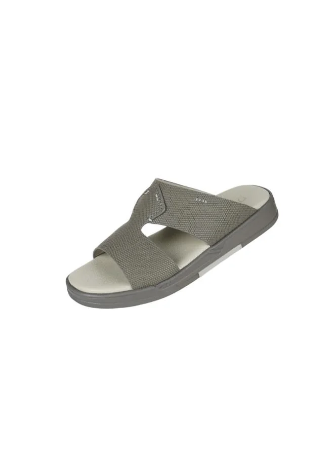 barjeel uno 008-3664 Barjeel Uno Mens Arabic Sandals MSA134 Schist