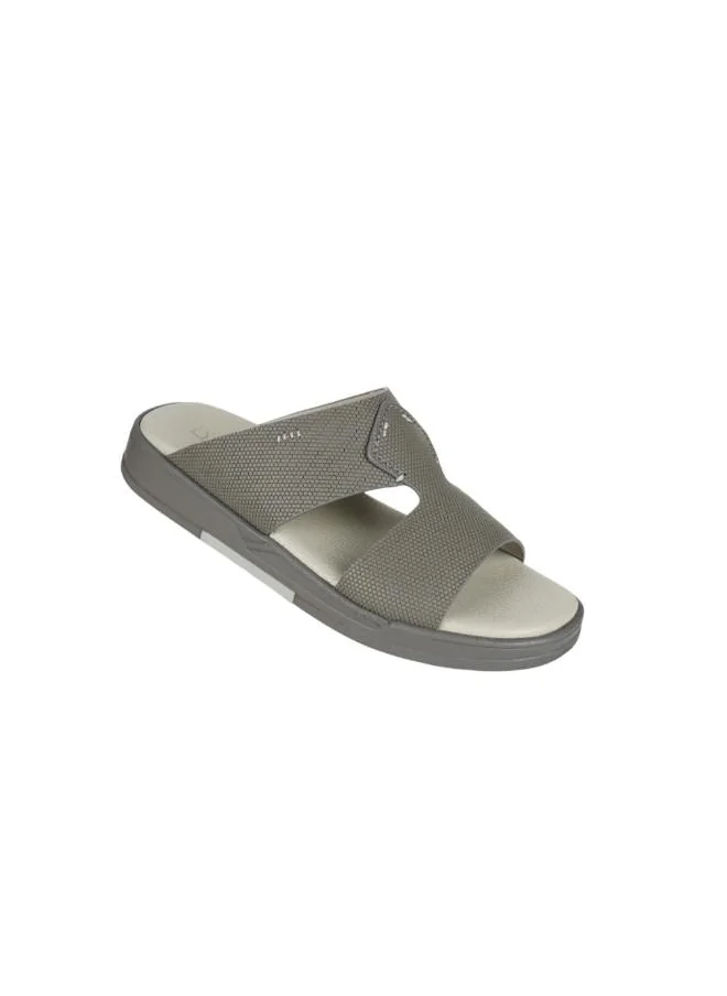 barjeel uno 008-3664 Barjeel Uno Mens Arabic Sandals MSA134 Schist