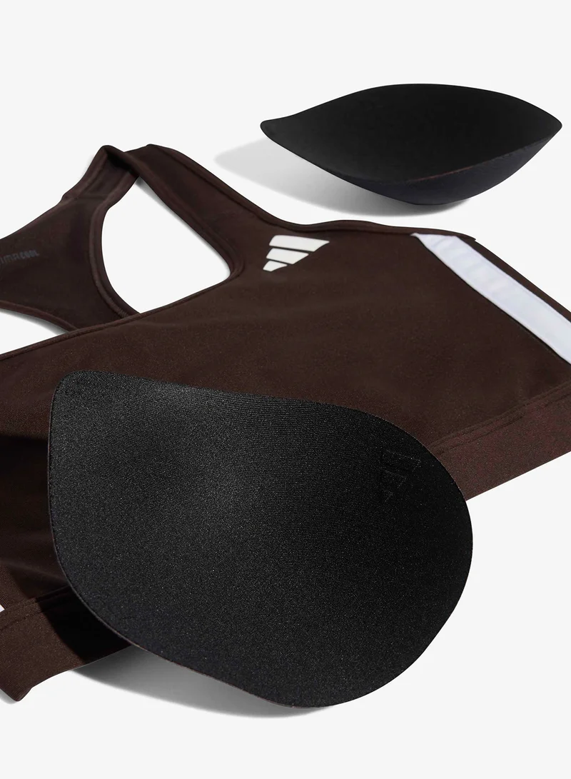 Adidas  3-Stripes Optime Essentials Medium Support Bra for Women | Best Price UAE