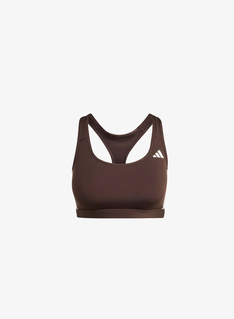 Adidas  3-Stripes Optime Essentials Medium Support Bra for Women | Best Price UAE