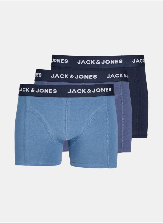JACK & JONES - Pack of 3 - Alaska Bamboo Trunks - Image 1